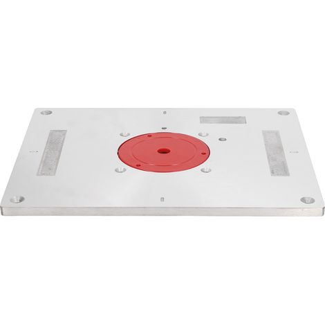 Plaque de perçage pour défonceuse à bois, accessoire pour outil de menuisier, 30 cm (1/5)
