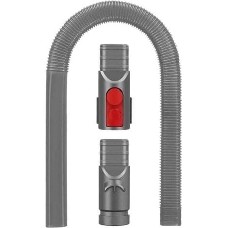 Aspiradora inalámbrica, herramienta flexible para rincones, kit de limpieza para conductos de secadora, accesorio para manguera, compatible con Dyson V6, V7, V8, V10, V11, V12, V15 (1/4)