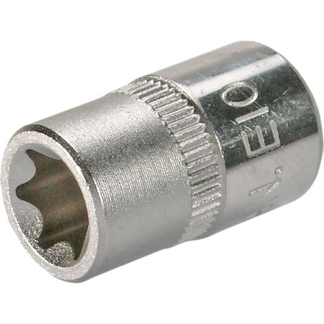Steckschlüsseleinsatz E-Profil 05466SB SW E 10 6,3 mm (1/4') Premium Verchromt