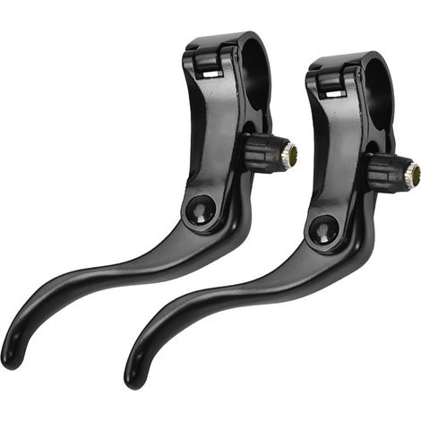 Poignées de frein VTT en alliage aluminium 24mm, accessoire vélo noir pour freins à disque (1/5)
