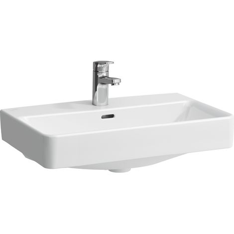 LAUFEN PRO S lavabo bol, sin agujero para grifo, con rebosadero,