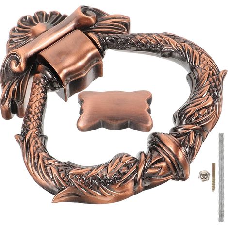 de porte de style vintage heurtoir décoratif en alliage de (1/5)