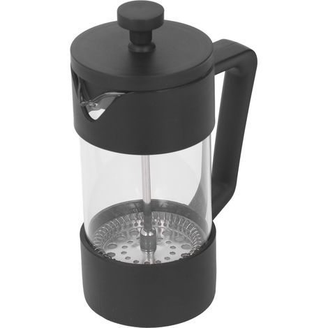 Cafetière à piston avec filtre 120 mesh pour infuser le thé, faire bouillir le lait, café noir, 350 ml (1/5)