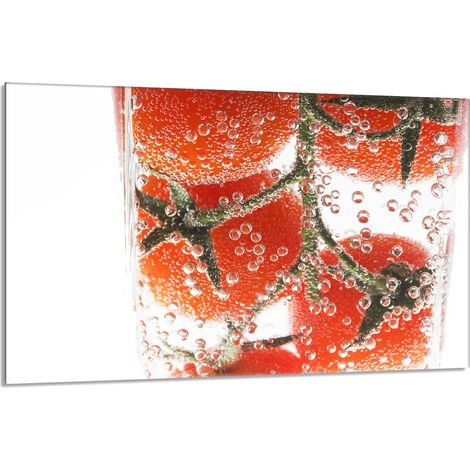 Glasschutzplatte für den Herd 80x52 Tomate (1/5)