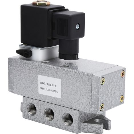 Électrovanne G1/4 po 2 positions 4 voies, distributeur à commande unique Q24DH-8AC110V