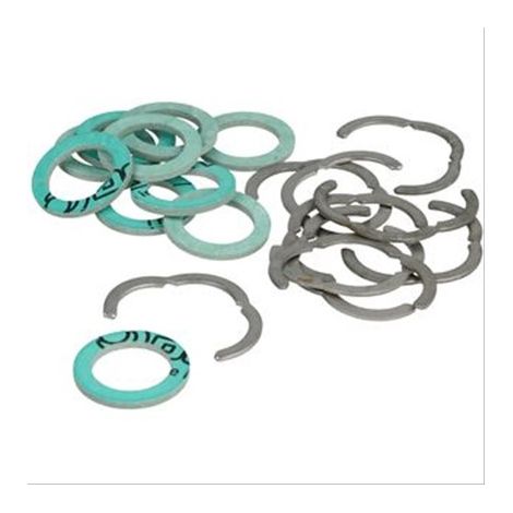 Bague à segment pour flexible inox solaire Ø12 lot de 10