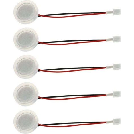 Cinq Disques Céramique 20mm 1.7MHz pour Brumisateur Ultrason avec Joints Étanchéité (1/4)