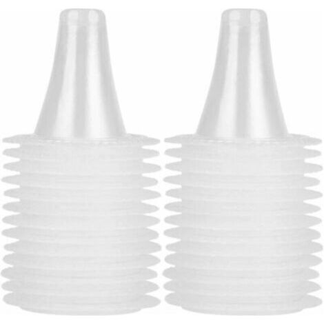 200pcs Embouts pour Braun thermomètre auriculaires, capuchons couvre filtres de sonde de rechange lentilles de Protection, couvercle de remplissage pour différents types de thermomètres numériques