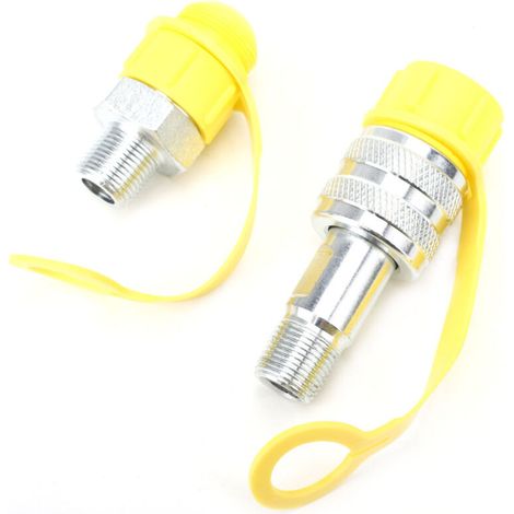ZG3/8 verchromter Stahl-Hydraulikverschraubungssatz für mechanische Ölleitungen, Schnellkupplung