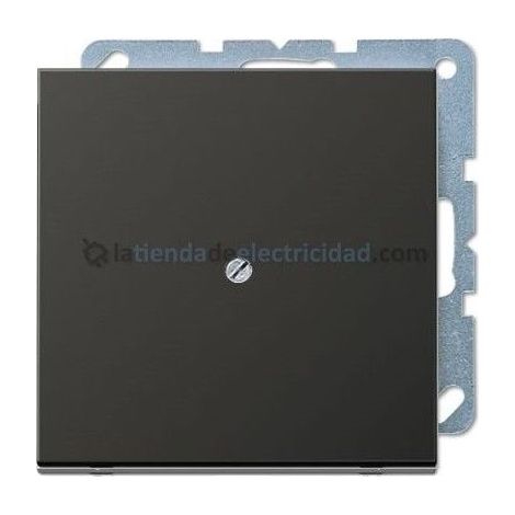 Jung Uscita cavo con scarico della trazione, alluminio verniciato, Serie LS, antracite AL 2990 A AN