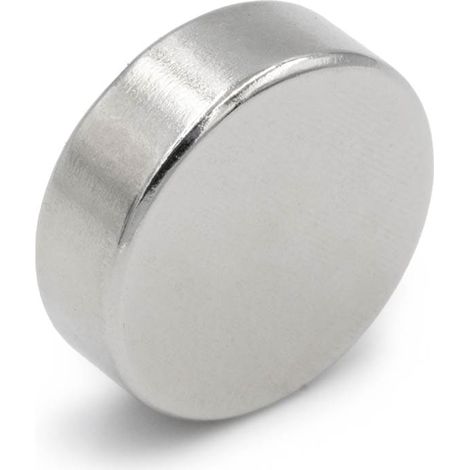 Neodym-Zylindermagnet 15 x 5 mm, stark, rund, Scheibe, Jäger
