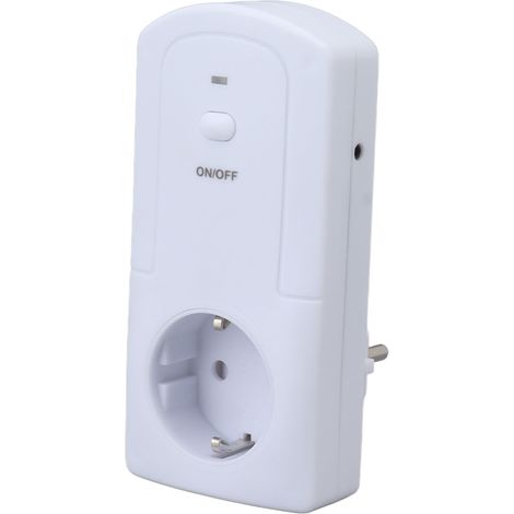 Thermostat Prise WiFi Thermostatique Connectée Contrôleur de Température Chauffage Refroidissement Capteur Humidité Fonction AC 90-250V Prise UE 16A 3680W (1/5)