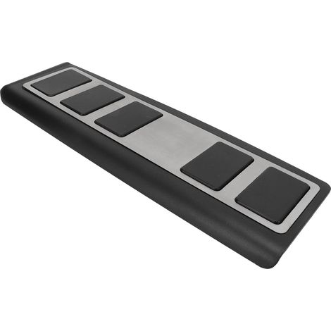 Repose-pieds en acier inoxydable pédale de repos couvercle remplacement pour Ford Mustang Mach-E (1/5)