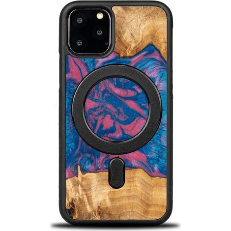 Bewood Einzigartige Hülle für iPhone 11 Pro – Neons – Vegas mit MagSafe (1/5)