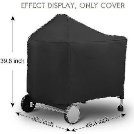 Housse pour barbecue Housse imperméable pour mobilier de jardin Convient pour 124 x 65 x 101 cm... (1/2)