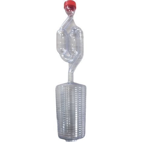 Mini fermentatore a tappo conico gorgogliatore di ricambio per damigiana vino da 35 a 54 lt -Tappo Grande (1/4)