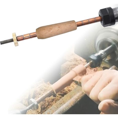 Mandrin pour tour à bois, pièces détachées pour tour, accessoire mécanique, outil à tige droite (1/3)