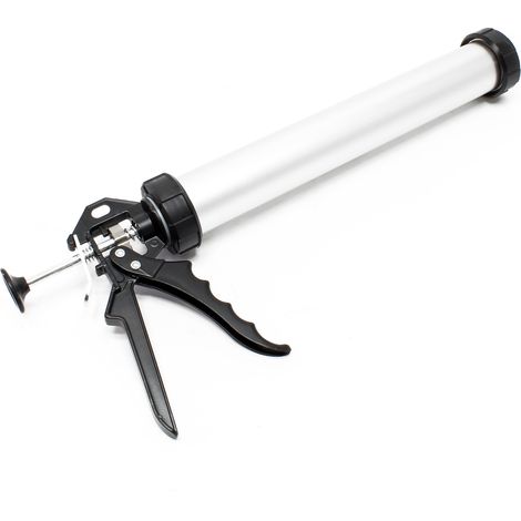 Pistola per silicone in alluminio 600 ml per cartucce da 380 mm (15")
