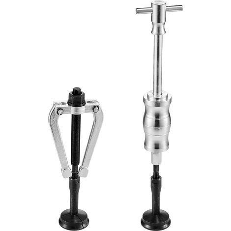 Kit d'extraction de roulements 16 en 1 pour trous borgnes avec outils pour marteau à inertie et pinces fendues inclus. (1/5)