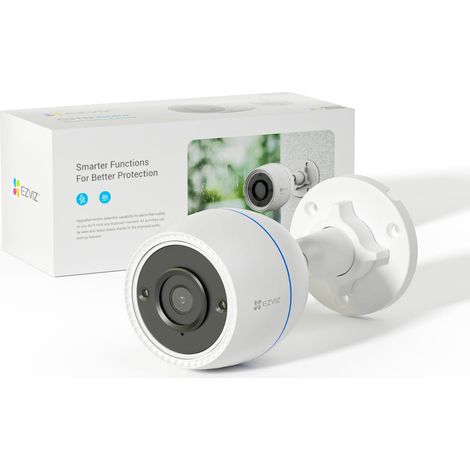 1080P Camera Surveillance WiFi Exterieure, Camera Exterieur WiFi 2.4Ghz avec 30m Vision Nocturne, IP67 étanche, Détection de Mouvement, Camera de Surveillance Compatible avec Alexa H.265 (1/5)
