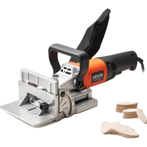 Ensambladora de placas de galleta Visa, 9a, kit de herramientas para unir placas con motor de 760 W a 11.600 rpm, muesca de posicionamiento de 45 grados, cuchilla de carburador (1/2)