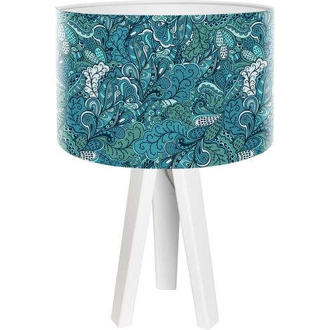Lampe de chevet stamps foto-250 - Blanc (1/3)
