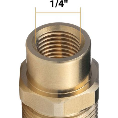Tuyau de Nettoyage Canalisation 15 m M22 – Buse 1+3 160 Bar Filetage 1/4" Compatible Kärcher, Kranzle (1/5)