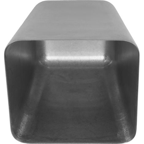 Assiette à sauce carrée rétro en acier inoxydable de 560 ml (19 oz) pour la maison et le restaurant (1/5)