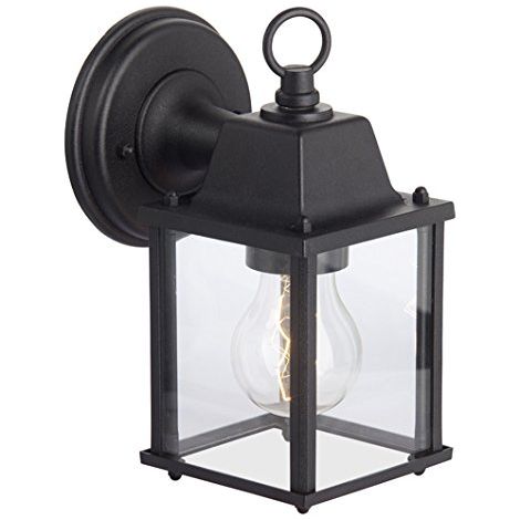 Brilliant Irvin 96186/06 Lampada da parete per esterno E27 60 W Nero (1/2)