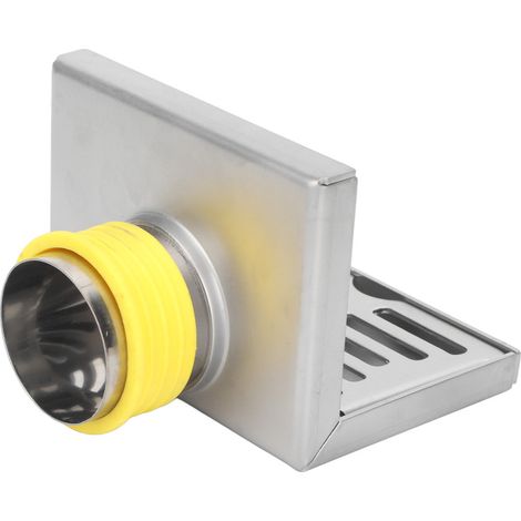 Siphon de sol d'angle en forme de L en acier inoxydable résistant à l'usure et à la corrosion, largement utilisé. (1/5)