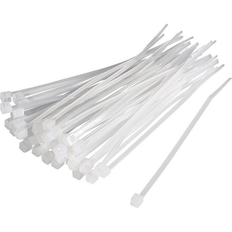 TRU COMPONENTS 1592853 TC-CV240L203 Fascetta per cavi 240 mm 7.60 mm Naturale 100 pz.
