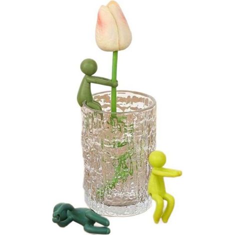 Support de Propagation - Lot de 6 - Design Mini Homme - Pour Bouturage et Enracinement de Plantes - Jardinage Intérieur (1/5)