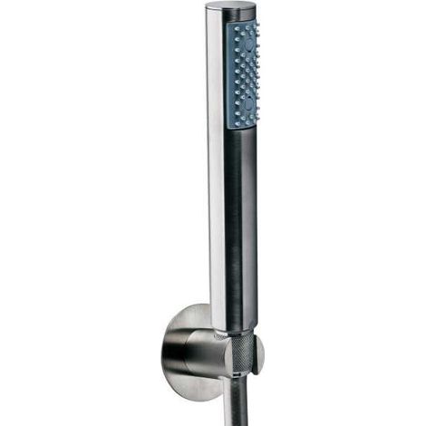 Ensemble douche avec support fixe et flexible 150 cm Nobu Inox - BOSSINI INC003C030 (1/3)