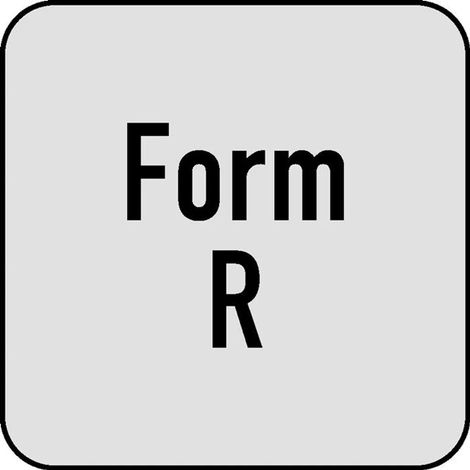Foret de centrage TECWERK DIN 333 forme R D.2mm HSS re.TECWERK (1/4)