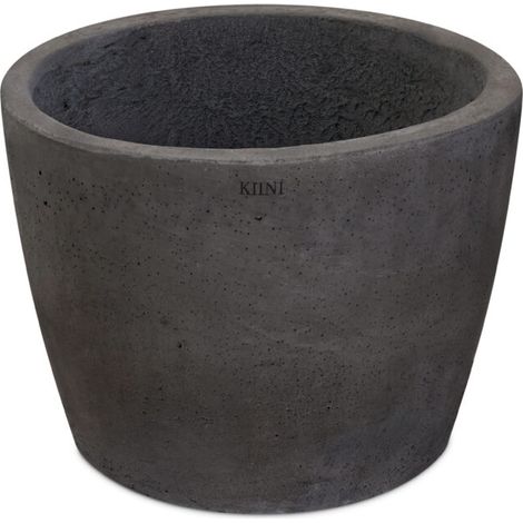 KIINI Beton-Outdoor-Topfblumen-Blumenständer für den Innenbereich - Garten XXL Graphit (1/3)