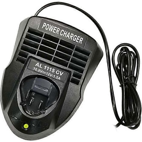 Chargeur de batterie AL1115CV pour batteries Li-ion 10,8 V et 12 V BAT411 et BAT412A  remplacement pour perceuse électrique (1/5)