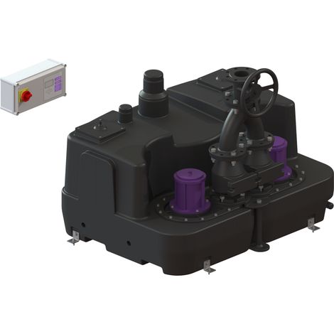 KESSEL 11057 Station de relevage Aqualift F XL 450 l