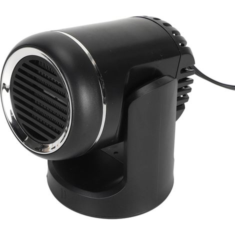 Chauffage de voiture 2 en 1 12 V 120 W, chauffage et refroidissement rapides, ventilateur portable rotatif avec prise allume-cigare (1/5)