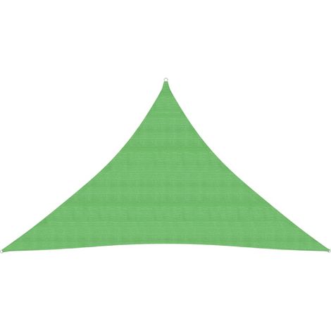 Vela in tessuto per ombrellone 160 g/m² HDPE 4 x 4 x 5,8 m verde chiaro 020009390