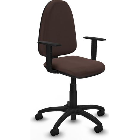 Silla de Oficina Piqueras y Crespo B1D01RN Marrón oscuro