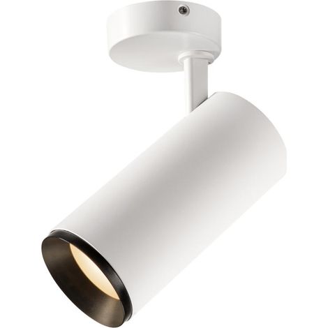 Plafonnier LED NUMINOS® L intérieur blanc/noir LED 28W 60° UGR  22 - SLV - 1004592