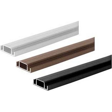 PROFILO TRAVERSO IN ALLUMINIO X ZANZARIERA LINEA B cm.2.6x1x200 - Misura: bianco RAL9010