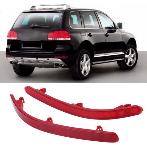 2 Riflettori per Paraurti, Compatibili 7L 2002-2006 e 7L2 2007-2010, Aumentano Sicurezza e Visibilità (1/3)