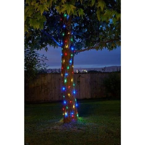 Guirlande d'extérieur Multicolore 100 leds SMART GARDEN (1/4)