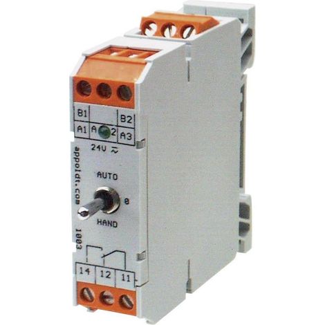 Appoldt RM-1W Relé Industrial 24V LED 8A Compacto