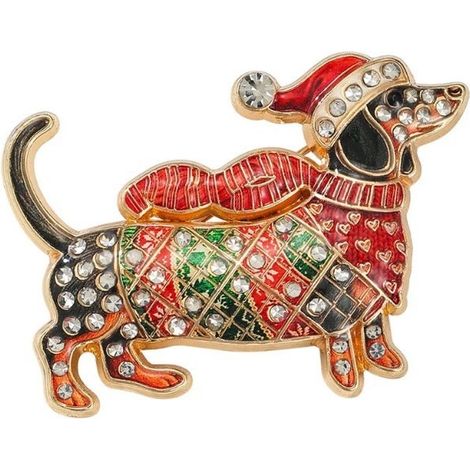A little Christmas sparkle for all dachshund lovers dachshund A -