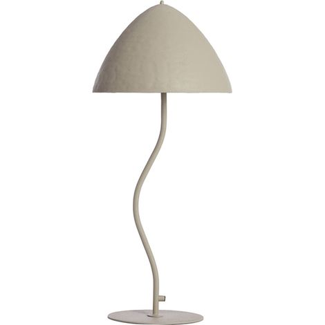 Light & Living - lámpara de mesa - Elimo - beige - metal -