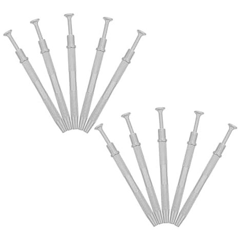 10pièces Outil de Préhension pour Bijoutier à Griffes Pince Type Stylo Composants Électroniques Extraction Petites et Réparations par Vis Bille - (1/5)