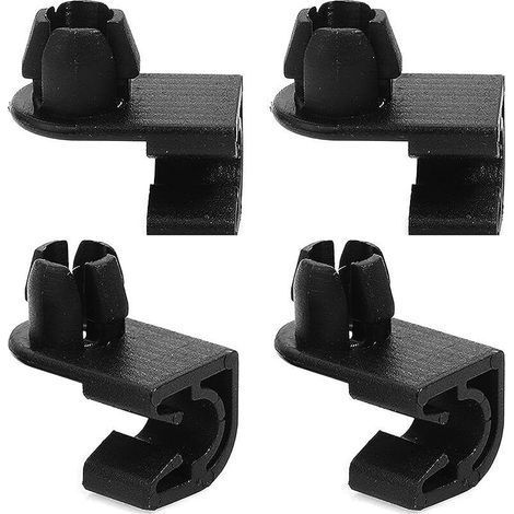 pezzi di clip di supporto per asta del cofano, clip compatibili con clip di fissaggio dell'asta del cofano Citroen Peugeot 208 301 308 C3 C4 2008, OEM 792843 792833