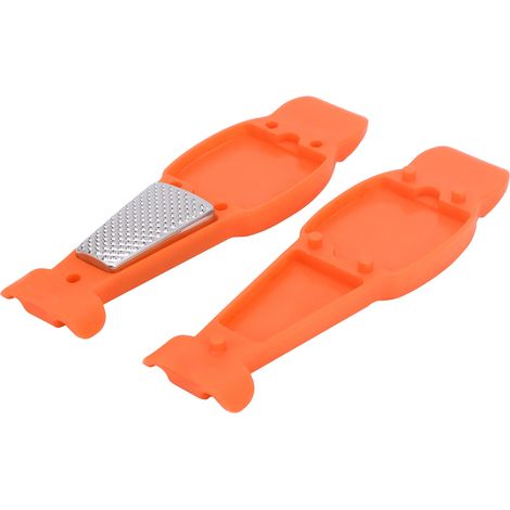 Reifenheber mit Raspel, Fahrradreifen-Montagewerkzeug, Fahrradzubehör, orange (1/5)